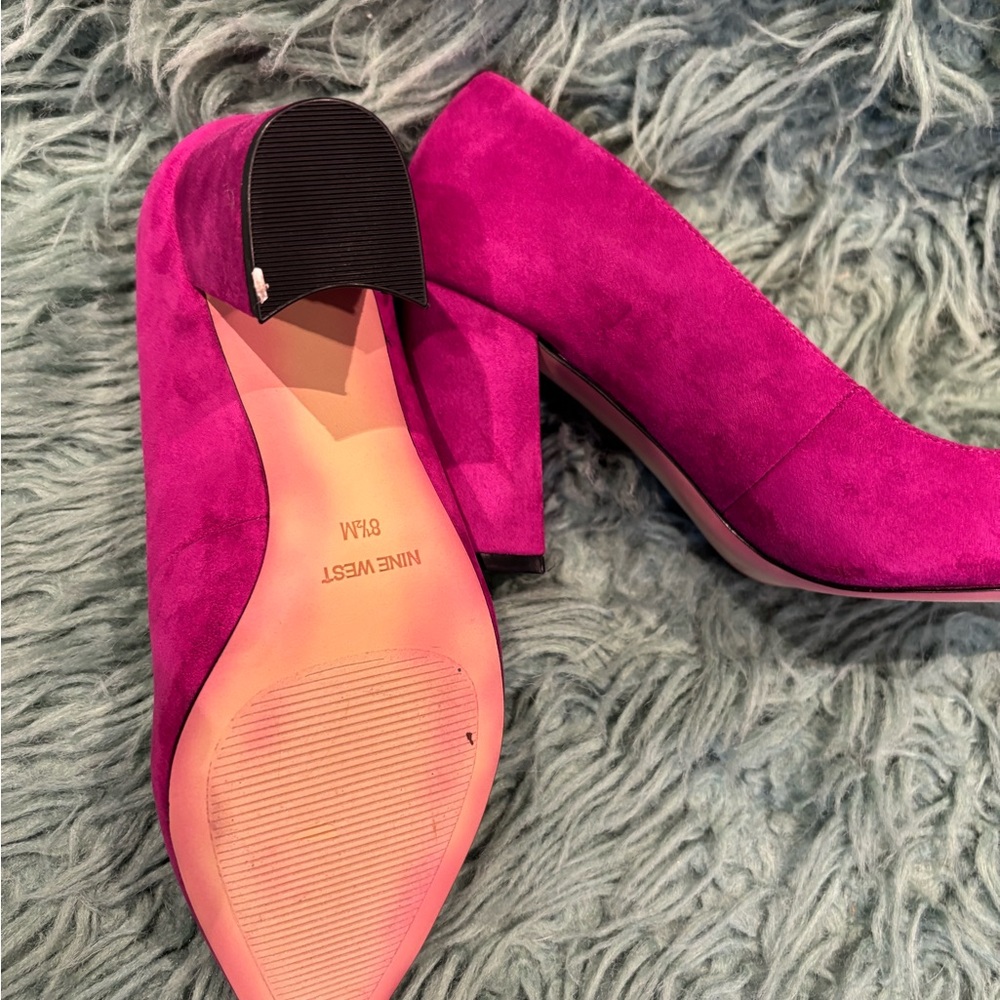 Nine West Fuchsia Heels
